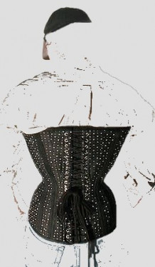 men-corset 'Arnold' Back-view