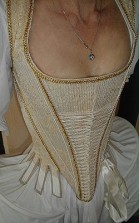 Rococo-corset front-view
